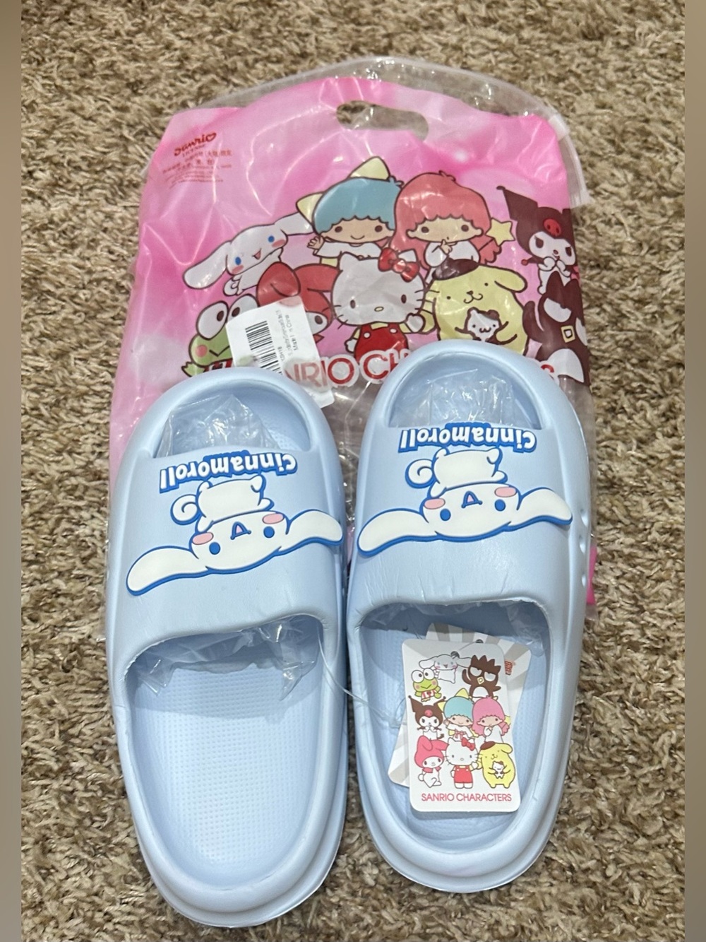 Sanrio Cinnamoroll Light Blue Kids Slides